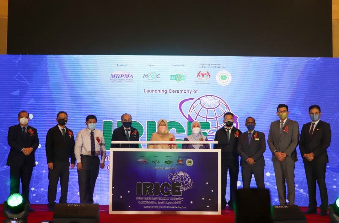 Minister of MPIC Launched The International Rubber Industry Convention and Expo 2022 (IRICE 2022)